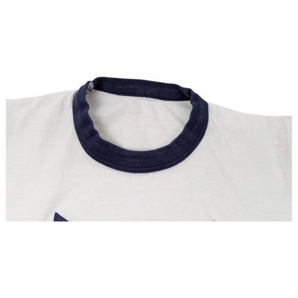 Vintage Playboy Single Stitch T Shirt Ringer Size S/M 70s 80s‎ *READ - Picture 5 of 8